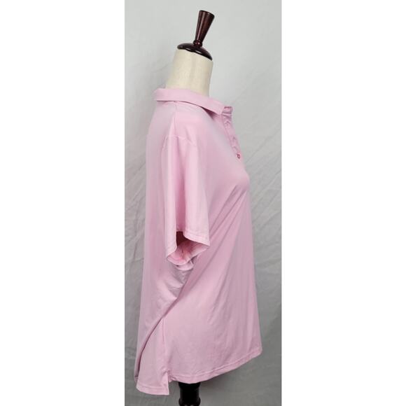 Polyester Women's XL Pink Blouse - Picture 4 of 5